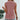 Women's Pink Sleeveless Faux Suede Top, breathable summer boho fashion, displayed on mannequin with white neck and grey collar, showcasing waist and sleeve details.