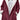 A red 3XL women's hooded duffle coat with fur lining, featuring long sleeves and a warm winter design.