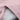 Pink women's hooded winter duffle coat with fur lining, featuring long sleeves and a warm collar.