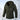 Plaid insulated snowboard jacket in green, size 3XL, featuring a detachable hood and waterproof design, with visible sleeves and collar.