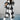 Oversized black plaid wool coat for women featuring a checkered pattern, long sleeves, and a thigh-length design, suitable for winter fashion in size 3XL.