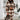 Women's oversized plaid wool coat in dark brown with a checkered pattern. The coat features a fashionable design with a prominent tartan texture, showcasing a blend of black and white colors. Ideal for winter, it is styled with a wide shoulder fit, emphasizing a cozy and chic look.