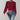 A navy pleated women's blouse featuring long sleeves and vertical stripes, perfect for office wear.
