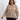 Plus size pink and white striped knit sweater with long sleeves and a cozy design, ideal for winter wear, shown in an XL size.