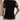 Woman wearing a black and white polka dot V-neck blouse with sheer sleeves, showcasing casual chic summer fashion.