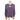 Purple V-neck mohair sweater for women, featuring long sleeves and a cozy knit texture, ideal for fall wear.