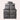 Men's lightweight quilted winter vest in gray, featuring a padded design with a high collar, suitable for layering in cold weather.