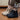 Quilted waterproof winter boots with cushioned sole for women, featuring an electric blue and carmine color scheme, shown on a hardwood floor.