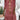 Red Floral Bohemian V-Neck Mini Dress with Tassels - Summer Casual Wear in 5XL displayed on a hanger, featuring a vibrant red color with floral patterns and decorative tassels.