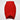 A red high-waisted bodycon pencil skirt designed for formal evening wear, showcasing a sleek and elegant silhouette in a rich magenta shade.