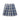Gray blue plaid pleated tartan mini skirt with a preppy schoolgirl design.