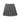 A gray and white plaid pleated tartan mini skirt in a preppy schoolgirl style, suited for size 4XL.