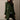 Royal blue double-breasted women's designer trench coat with a tailored fit, featuring a classic collar, long sleeves, and a belt at the waist.