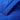 Men's royal blue insulated windproof puffer jacket with a hood, showcasing an electric blue shade.