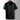Sage green men's short sleeve mandarin collar dress shirt with buttons, displayed in black, size 3XL.