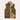 Men's brown sherpa-lined insulated zip jacket with long sleeves and a cozy fleece lining, featuring a high collar and designed for warmth in winter.