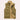 Men's ginger yellow Sherpa-lined insulated zip jacket in XL, featuring a warm fleece lining, a collar, and long sleeves, designed for winter wear.