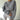 Sky blue oversized women's sweater with long sleeves, featuring a cozy pullover design perfect for fall fashion. The sweater has a relaxed fit with a comfortable neckline and hemline that falls around the thighs.