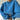 Sky blue oversized women's sweater in a cozy fall fashion pullover style, featuring long sleeves, a round collar, and a loose fit designed for extra comfort.