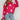 Blue and white star pattern crewneck sweater displayed on a mannequin, showing full sleeves and a casual knitwear design, paired with jeans.