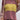 Striped color block long sleeve casual pullover sweater for women featuring black, white, and purple stripes, shown with a focus on the neckline and shoulder area.