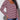 A red, long sleeve scoop neck blouse in size 2XL with a striped pattern, featuring a comfortable fit around the shoulders and waist.