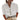 Woman wearing a stylish white linen V-neck button-up short sleeve summer blouse in size 2XL.