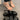 Stylish women's black platform orthopedic sandals with an ankle strap, featuring a sleek design and comfortable sole.