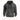 Dark gray tactical men's hoodie in size 4XL, featuring multiple pockets, zippered front, and designed for durability and breathability, displayed on a mannequin.