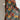 Tropical floral bikini set with tie-front top, high-waisted bottoms, and matching cover-up displayed on a mannequin.