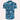 Light blue tropical floral men's Hawaiian short sleeve shirt in size 3XL, featuring a vibrant mix of azure and aqua colors with a classic collar design, perfect for summer beach wear.