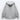 Unisex oversized gray hoodie with a relaxed fit, featuring a comfortable collar and long sleeves, showcasing urban street style fashion.