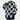 Unisex oversized wool check sweater in pink and gray, featuring long sleeves, a crew neck, and a cozy winter design.