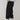 Men's black oversized cargo pants with multiple pockets, shown in a 3XL size, featuring a relaxed fit around the leg and knee area, suitable for an urban style and sportswear fashion.
