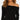 Versatile women's long sleeve black scoop back top featuring a fitted design with a rounded neckline and elegant long sleeves, perfect for fall fashion.