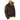 Vintage leather bomber jacket in brown, featuring a fleece lining and WWII aviator style. The jacket includes a classic collar, long sleeves, and is made from natural leather material.