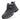 Waterproof grey insulated winter hiking boots with fur lining, designed for outdoor activities and walking.