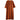 White linen midi dress with a V-neckline, pleated design, and long sleeves, showcasing sustainable fashion.