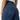 A woman wearing wide-leg high-waisted jeans and a neutral blazer, showcasing a casual chic outfit.