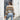 Women's grey ribbed knit sweater with stripes, featuring a crewneck design, long sleeves, and a casual chic style.
