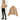 Beige cropped puffer jacket for women featuring insulated material, long sleeves, and a high collar, designed for winter fashion.