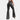 Black high-waist flare yoga pants designed for women, featuring a comfortable fit and moisture-wicking fabric suitable for athletic activities.