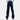 Women's black high-waist slim fit cargo pants featuring zipper pockets, showcasing a trendy and functional design suitable for casual wear.