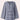 Women's casual striped V-neck tunic dress featuring bell sleeves, primarily in shades of grey and white, perfect for fall fashion.