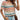 Women's casual V-neck striped T-shirt in multicolor featuring short sleeves and a comfortable fit.