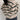 Women's cream and burgundy striped puff sleeve sweater with a round neckline, showcasing autumn knitwear fashion.