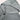 Gray knit oversized hoodie for women, featuring a comfortable urban fashion design with long sleeves and a relaxed fit.