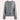 Women's gray knit oversized hoodie with long sleeves, featuring a cozy urban fashion style.