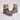 Women's green suede shearling block heel ankle boots with a natural material finish, featuring a beige fur lining and a stylish design.