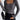 Women's grey ribbed long sleeve crop top with a square neckline, showcasing a stylish and modern design.
